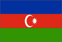 [domain] Azerbejdżan Flaga